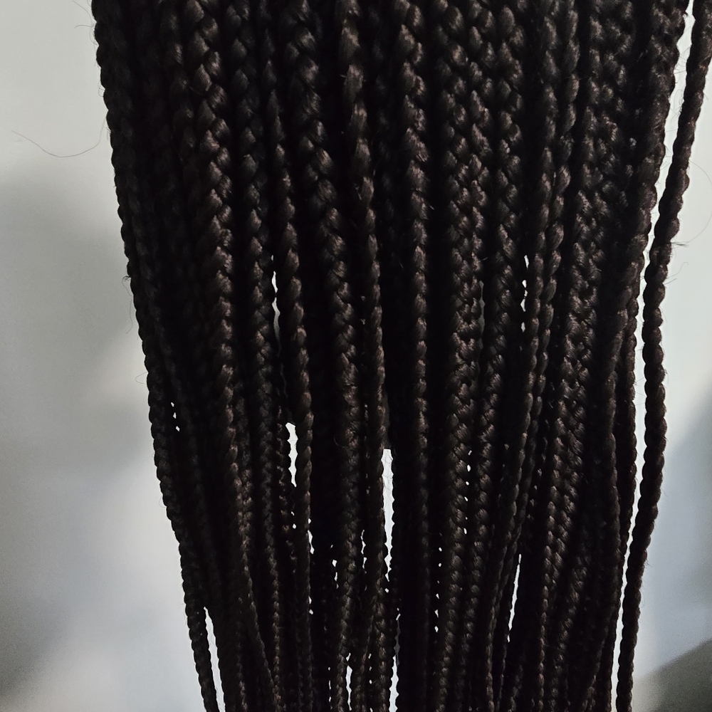 Full Lace Cornrow Box Braid Wig - New - Picture 10 of 16